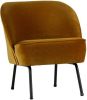 BePureHome Fauteuil 'Vogue' Velvet, kleur Mosterd(Geel ) online kopen