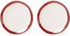 HKliving Dinerbord Mineral 70's keramiek set van 2 online kopen