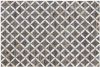 Beliani Genc Patchwork grijs leer, Jacquard online kopen