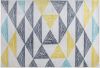 Beliani Kalen Laagpolig multicolor polyester online kopen