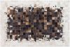 Beliani Okculu Patchwork bruin koeienhuid Leer online kopen