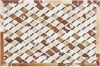 Beliani Serinova Patchwork bruin koeienhuid Leer online kopen