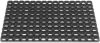 Hamat Rubbermat Ring Domino Zwart Deurmat 40x60 cm online kopen
