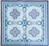 Esschert Design Hittebestendig Vloerkleed 100 x 100 cm Blauw online kopen