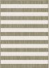 Eva Interior Interieur05 Buitenkleed Stripes bruin/grijs dubbelzijdig 240x340 cm online kopen