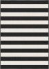Eva Interior Interieur05 Buitenkleed Stripes zwart/wit dubbelzijdig 240x340 cm online kopen