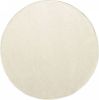 Eva Interior Rond vloerkleed wol Wit Cobble Stone 180cm online kopen