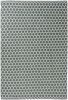 Hioshop Narbonne tapijt 140x200cm voor buiten groen, wit. online kopen