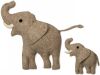 Kidsdepot decoratie olifant Olli(set van 2)(38x34 cm ) online kopen