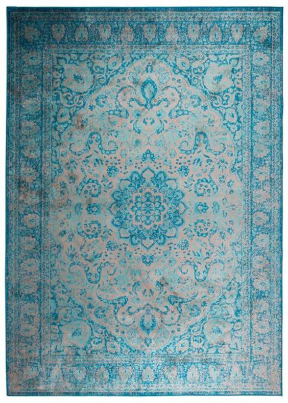 ZILT Vloerkleed 'Elian' 160 x 230cm, kleur Blauw online kopen