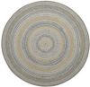 Outdoor Services Garden Impressions Buitenkleed Stripes Karpet Ø160 Oker/Blue online kopen