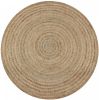 VidaXL Tapijt rond 90 cm gevlochten jute online kopen