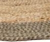 Eva Interior Rond Vloerkleed Jute Naturel/groen 180 Cm(L ) online kopen