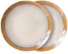 HKliving Dinerbord Mineral 70's keramiek set van 2 online kopen