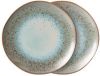 HKliving Dinerbord Mineral 70's keramiek set van 2 online kopen