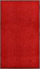 VidaXL Deurmat wasbaar 90x150 cm rood online kopen