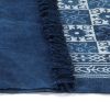 VidaXL Kelim vloerkleed met patroon 160x230 cm katoen blauw online kopen