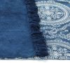 VidaXL Kelim vloerkleed met patroon 160x230 cm katoen blauw online kopen