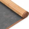 VidaXL Tapijt 100x160 cm bamboe bruin online kopen