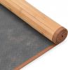 VidaXL Tapijt 80x200 cm bamboe bruin online kopen