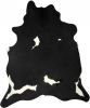 VidaXL Vloerkleed 150x170 cm echte runderhuid zwart en wit online kopen