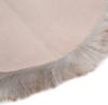 VIDAXL Vloerkleed 60x90 cm kunstschapenvacht gem&#xEA, leerd bruin online kopen