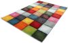 Merinos Vloerkleed Belis 22605 Woonkamer, modern kleurrijk laagpolig vloerkleed online kopen