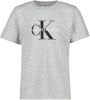 Calvin klein Jeans! Jongens Shirt Korte Mouw Maat 152 Lichtgrijs Katoen online kopen