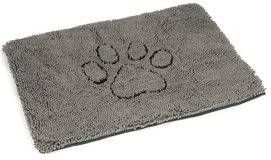 DogGoneSmart droogloopmat Dirty Dog bruin 90x66 cm online kopen
