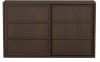 BePureHome Nomin Dressoir Geborsteld Grenen Umber 85x140x40 online kopen