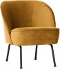 BePureHome Fauteuil 'Vogue' Velvet, kleur Mosterd(Geel ) online kopen