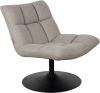 Dutchbone Bar Loungestoel Velvet 81 x 78 cm Goudbruin online kopen