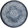 Dutchbone Rond Vloerkleed 'Bodega' 175cm, kleur Blue online kopen