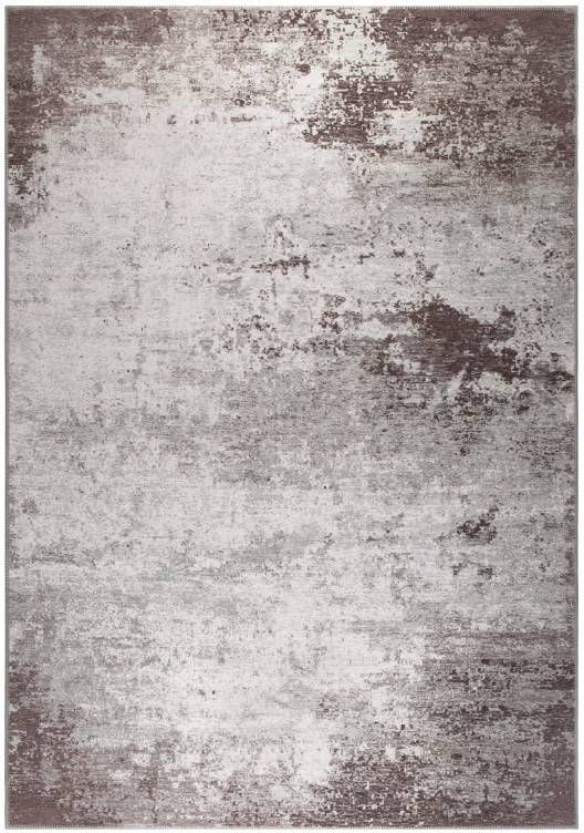 Dutchbone Caruso Vloerkleed Katoen Distressed Bruin 200 x 300 cm online kopen