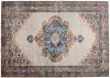 Dutchbone Vloerkleed 'Mahal' 170 x 240cm, kleur Blue/Brick online kopen