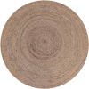 LABEL51 Vloerkleed 'Jute' 90cm, kleur Naturel online kopen