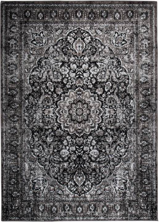ZILT Vloerkleed 'Elian' 160 x 230cm, kleur Zwart online kopen