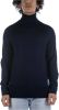 Calvin Klein Donkerblauwe Coltrui Superior Wool Turtle Neck online kopen