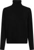 Calvin Klein Zwarte Coltrui Superior Wool Turtle Neck online kopen