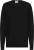 Calvin Klein Donkerblauwe Sweater Superior Wool Crew Neck Sweater online kopen