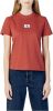 Calvin Klein Roest T shirt Badge Seaming Tee online kopen