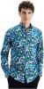 Seidensticker slim fit overhemd met printopdruk turquoise/petrol online kopen