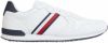 Tommy Hilfiger Sneakers ESSENTIAL LEATHER SNEAKER DETAIL met strepen in tommy kleuren online kopen