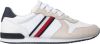 Tommy Hilfiger Sneakers ESSENTIAL LEATHER SNEAKER DETAIL met strepen in tommy kleuren online kopen