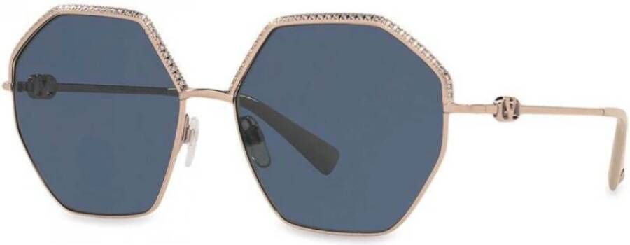 Valentino sunglasses Va2044 300480 , Blauw, Dames online kopen