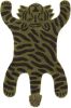 Ferm Living Safari Vloerkleed Tijger 160x118 cm Groen/Zwart online kopen