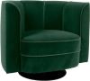 Dutchbone Flower Loungestoel Polyester 86 x 76 cm Groen online kopen