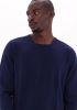 Calvin Klein Donkerblauwe Sweater Superior Wool Crew Neck Sweater online kopen