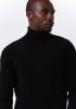 Calvin Klein Zwarte Coltrui Superior Wool Turtle Neck online kopen