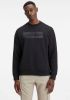 Calvin Klein Sweater met logoborduring en ronde hals online kopen